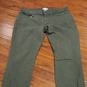 Goodtreads Olive green Athletic Jeans Pants Men's 32 court